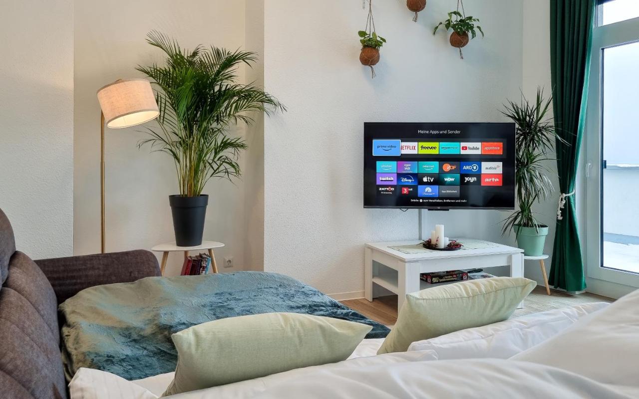 Wiluka Penthouse Mit Grosser Dachterasse Nachhaltig Eingerichtet Netflix 拉恩河畔林堡 外观 照片